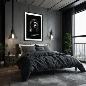 dark academia bedroom mockup example 4