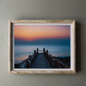 coastal living wall art mockup example 5