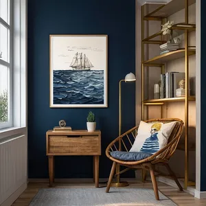 reading nook wall art mockup example 4
