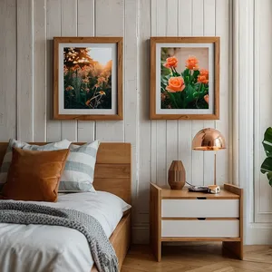 warm tones bedroom mockup example 4