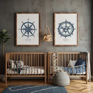 gallery wall nursery mockup example 4