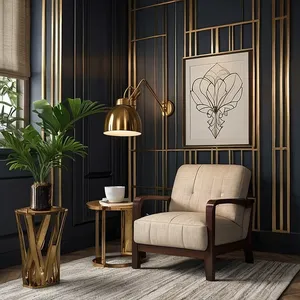 reading nook wall art mockup example 2