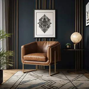 penthouse wall art mockup example 3
