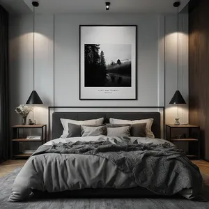 boho bedroom mockup example 3