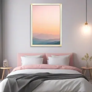 watercolor bedroom mockup example 4