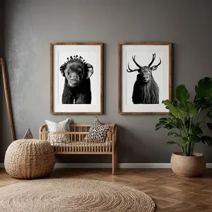 black and white nursery mockup example 1