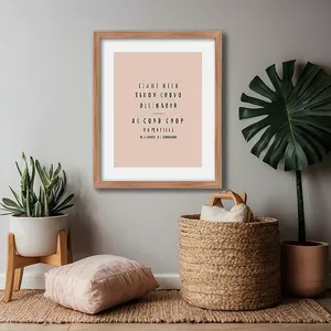 conservatory wall art mockup example 4