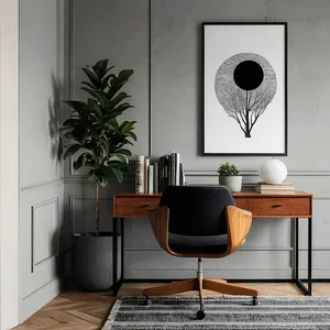 boho home office mockup example 1
