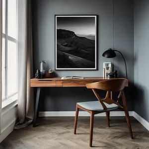 coworking space wall art mockup example 5