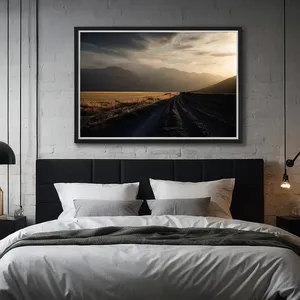 bedroom wall art mockup example 1