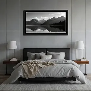 industrial bedroom mockup example 3