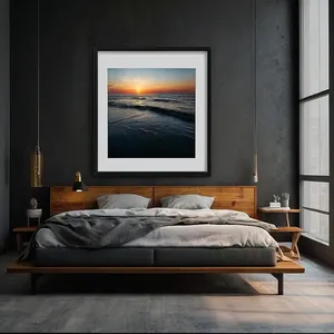 beach house wall art mockup example 4