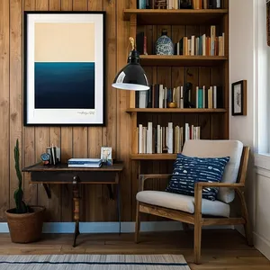 reading nook wall art mockup example 5