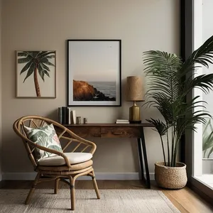beach house wall art mockup example 3