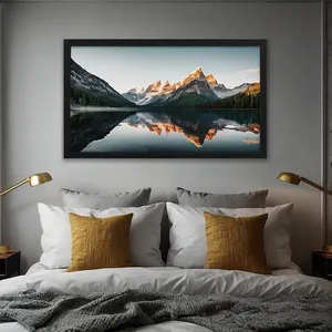 warm tones bedroom mockup example 3