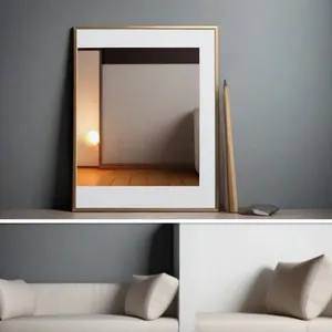 minimalist living room mockup example 3