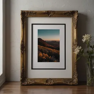 victorian parlor wall art mockup example 4