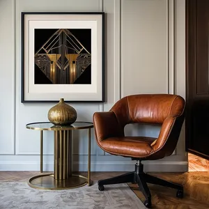 art deco home office mockup example 1