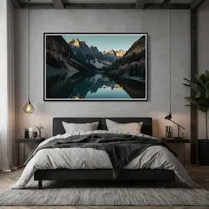 contemporary bedroom mockup example 4